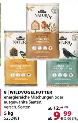 Dehner Dehner natura wildvogelfutter gehackte erdnüsse Angebot