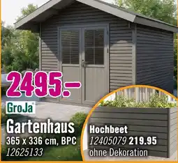 Hornbach Groja gartenhaus Angebot