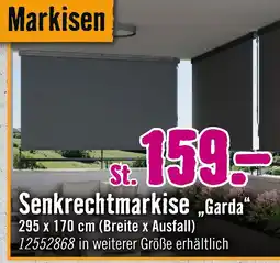 Hornbach Senkrechtmarkise garda Angebot
