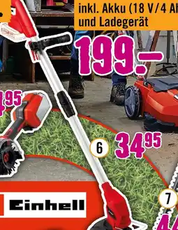 Hornbach Einhell akku-rasentrimmer „gc-clt18/240li“ Angebot