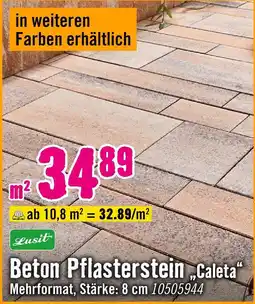 Hornbach Lusit beton pflasterstein caleta Angebot