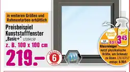Hornbach Kunststofffenster „basic+ Angebot