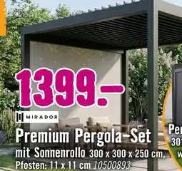 Hornbach Mirador premium pergola-set Angebot