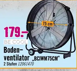 Hornbach Be cool bodenventilator „bciwm75cm“ Angebot