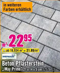 Hornbach Diephaus beton pflasterstein iway prime Angebot
