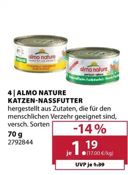 Dehner Almo nature katzen-nassfutter Angebot
