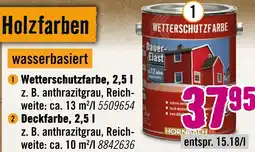 Hornbach Wetterschutzfarbe Angebot
