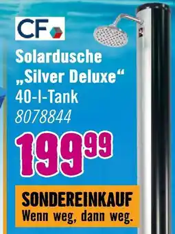 Hornbach Cf solardusche „silver deluxe“ Angebot