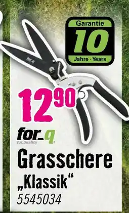 Hornbach For_q grasschere „klassik“ Angebot