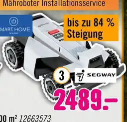 Hornbach Segway „navimow x420“ Angebot