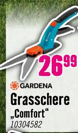 Hornbach Gardena grasschere comfort Angebot