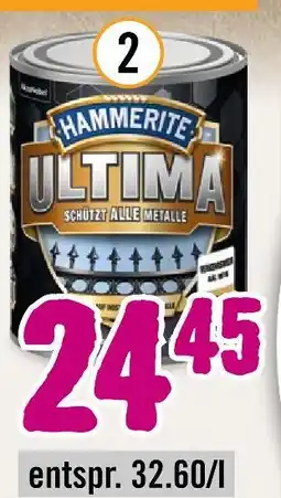 Hornbach Hammerite metallschutzlack „ultima“ Angebot