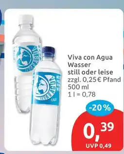 Budni Viva con agua wasser Angebot