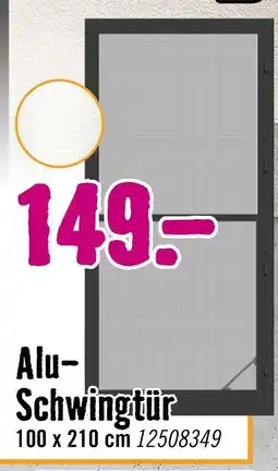 Hornbach Alu-schwingtür Angebot