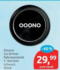 Budni Ooono co-driver fahrassistent Angebot
