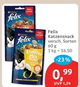 Budni Purina felix katzensnack Angebot