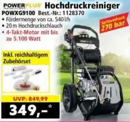 Norma POWERPLUS Hochdruckreiniger P0WXG9100 Angebot
