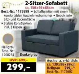 Norma 2-Sitzer-Sofabett Angebot