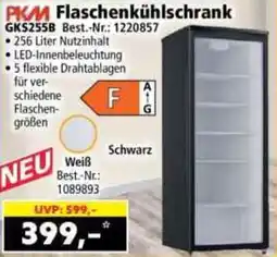 Norma PKM Flaschenkühlschrank GKS255B Angebot