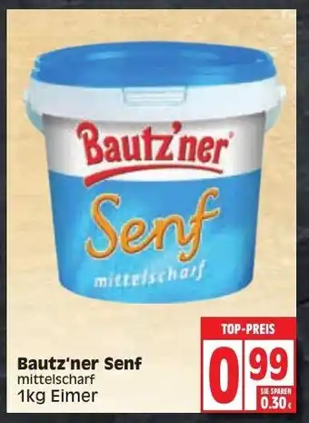 Edeka Bautz'ner Senf 1kg Eimer Angebot