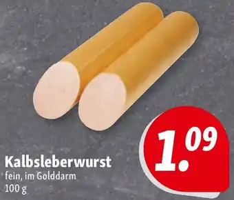 Nah & Frisch Kalbsleberwurst Angebot