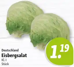 Nah & Frisch Deutschland Eisbergsalat Angebot