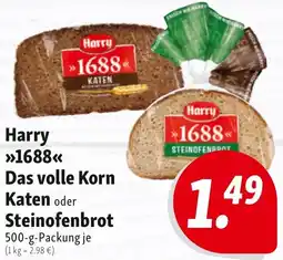 Nah & Frisch Harry 1688 Das volle Korn Katen oder Steinofenbrot Angebot