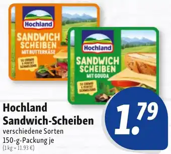 Nah & Frisch Hochland Sandwich-Scheiben Angebot