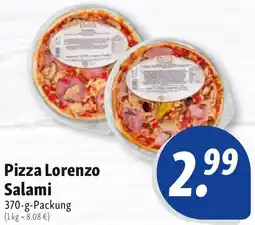Nah & Frisch Pizza Lorenzo Salami Angebot