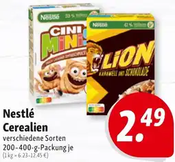 Nah & Frisch Nestlé Cerealien Angebot