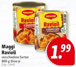 Nah & Frisch Maggi Ravioli Angebot