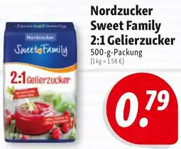 Nah & Frisch Nordzucker Sweet Family 2:1 Gelierzucker Angebot