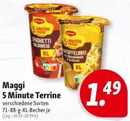 Nah & Frisch Maggi 5 Minute Terrine Angebot