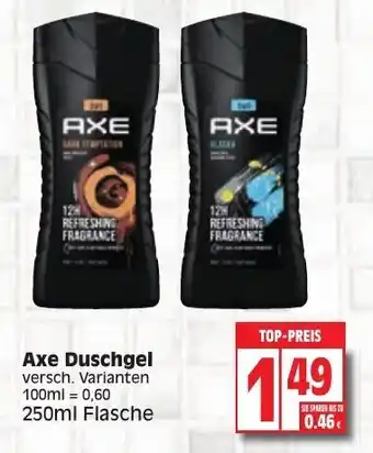 Edeka Axe Duschgel 250ml Angebot