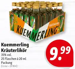 Nah & Frisch Kuemmerling Kräuterlikör Angebot