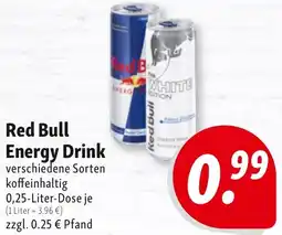 Nah & Frisch Red Bull Energy Drink Angebot