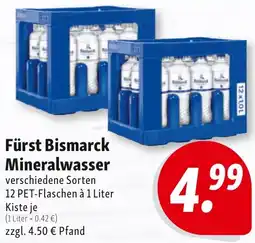 Nah & Frisch Fürst Bismarck Mineralwasser Angebot