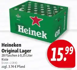 Nah & Frisch Heineken Original Lager Angebot