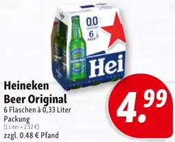 Nah & Frisch Heineken Beer Original Angebot