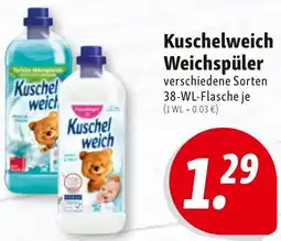 Nah & Frisch Kuschelweich Weichspüler Angebot