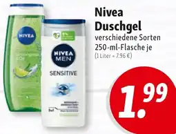 Nah & Frisch Nivea Duschgel Angebot
