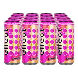 Netto Marken-Discount Effect Energy Drink Pink Grapefruit 0,33 Liter Dose, 24er Pack Angebot