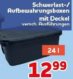 CENTERSHOP Schwerlast-/ Aufbewahrungsboxen mit Deckel Angebot