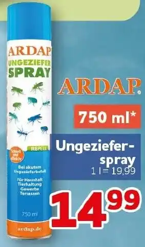 CENTERSHOP ARDAP Ungezieferspray Angebot