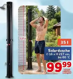CENTERSHOP Solardusche Angebot