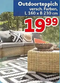 CENTERSHOP Outdoorteppich Angebot