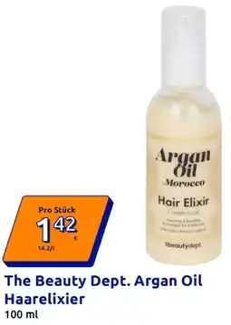 Action The Beauty Dept. Argan Oil Haarelixier Angebot