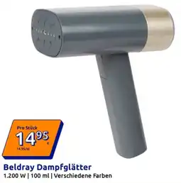Action Beldray Dampfglätter Angebot