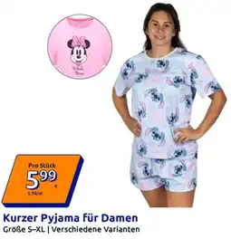 Action Kurzer Pyjama für Damen Angebot