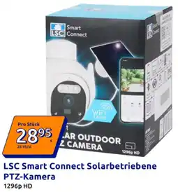 Action LSC Smart Connect Solarbetriebene PTZ-Kamera Angebot